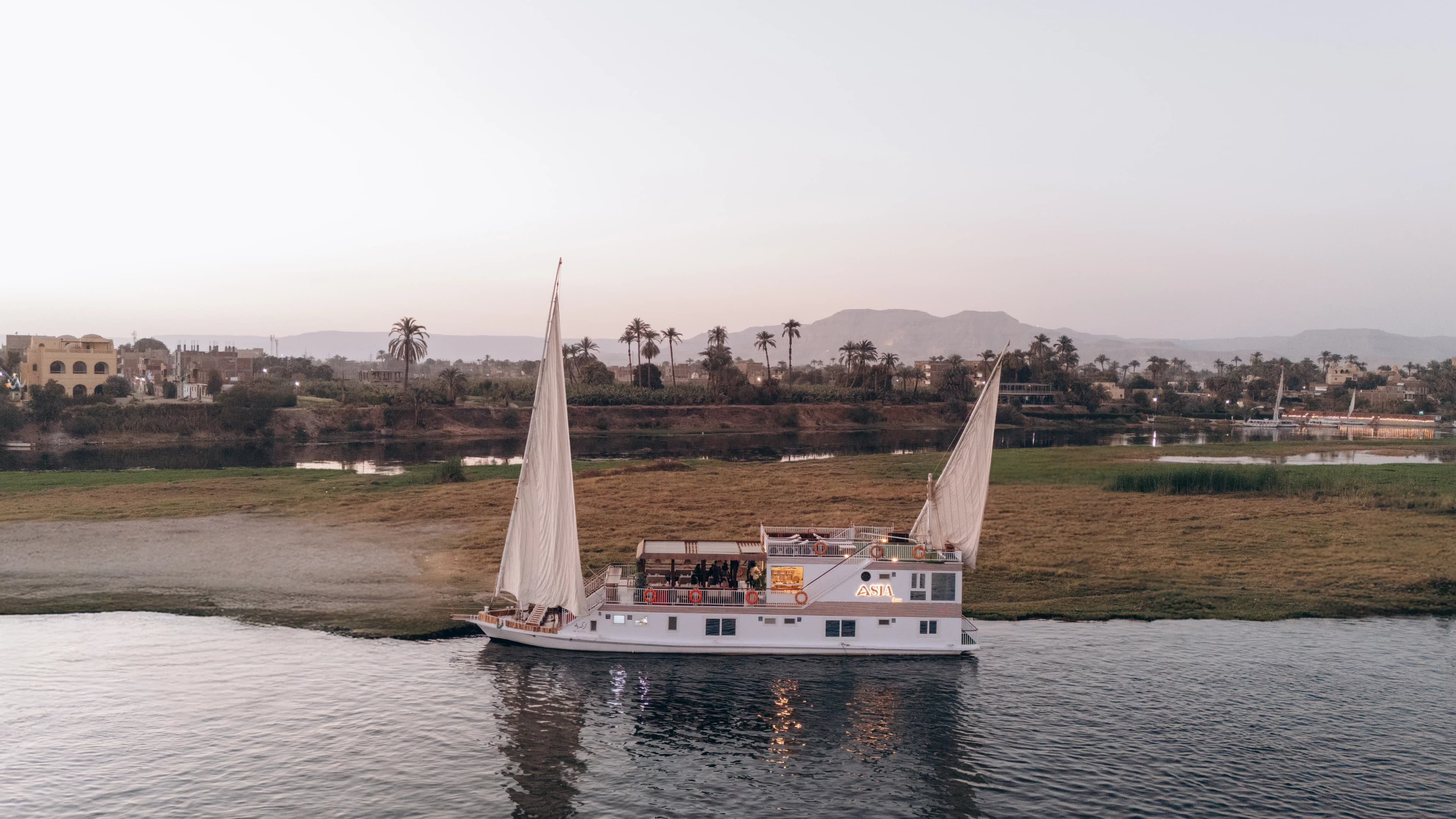 Egypt Promise Tours 5 Nights Dahabiya Nile Cruise with Tours from Luxor to Aswan