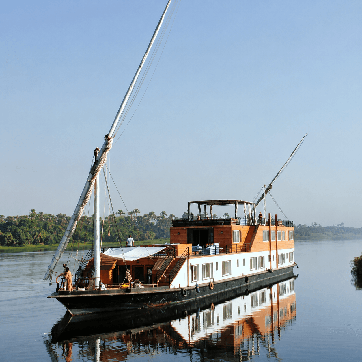 Nil Dahabya Trip 5 Nights from Luxor to Aswan