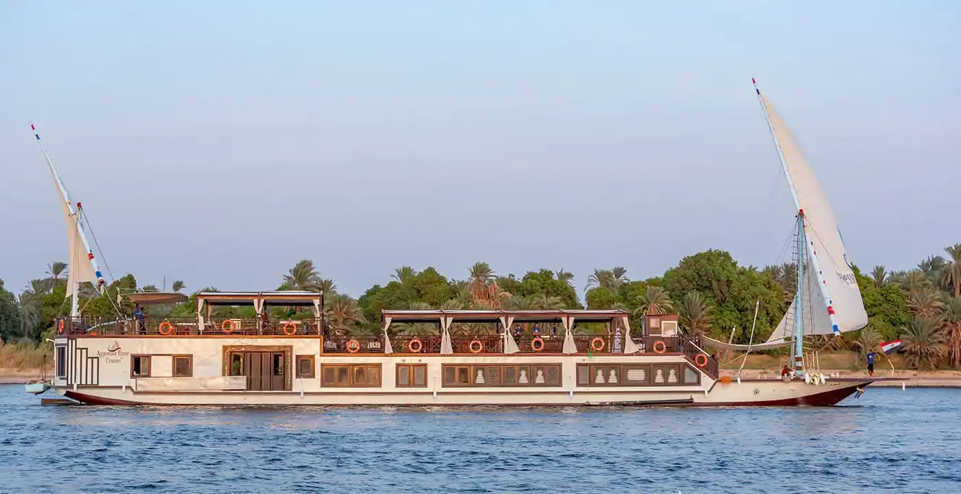 Nile Dahabya Trip 4 Nights from Aswan to Luxor